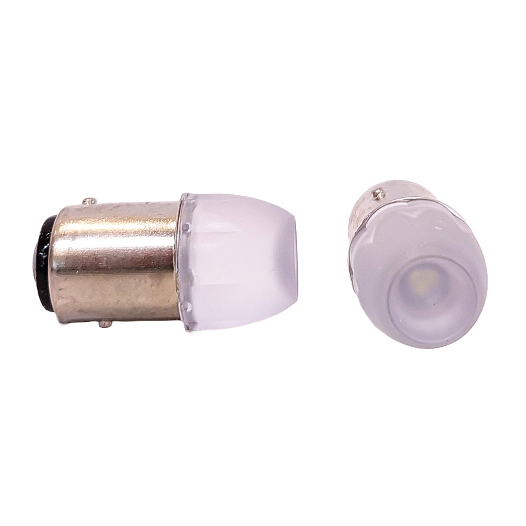LED SEÑALIZACION CERAMIK BLISTER X 2 - 1034 - 1157 - P21/5W LED CERAMIK 5630   -BLANCO  12V BLISTER X 2 UNIDADES