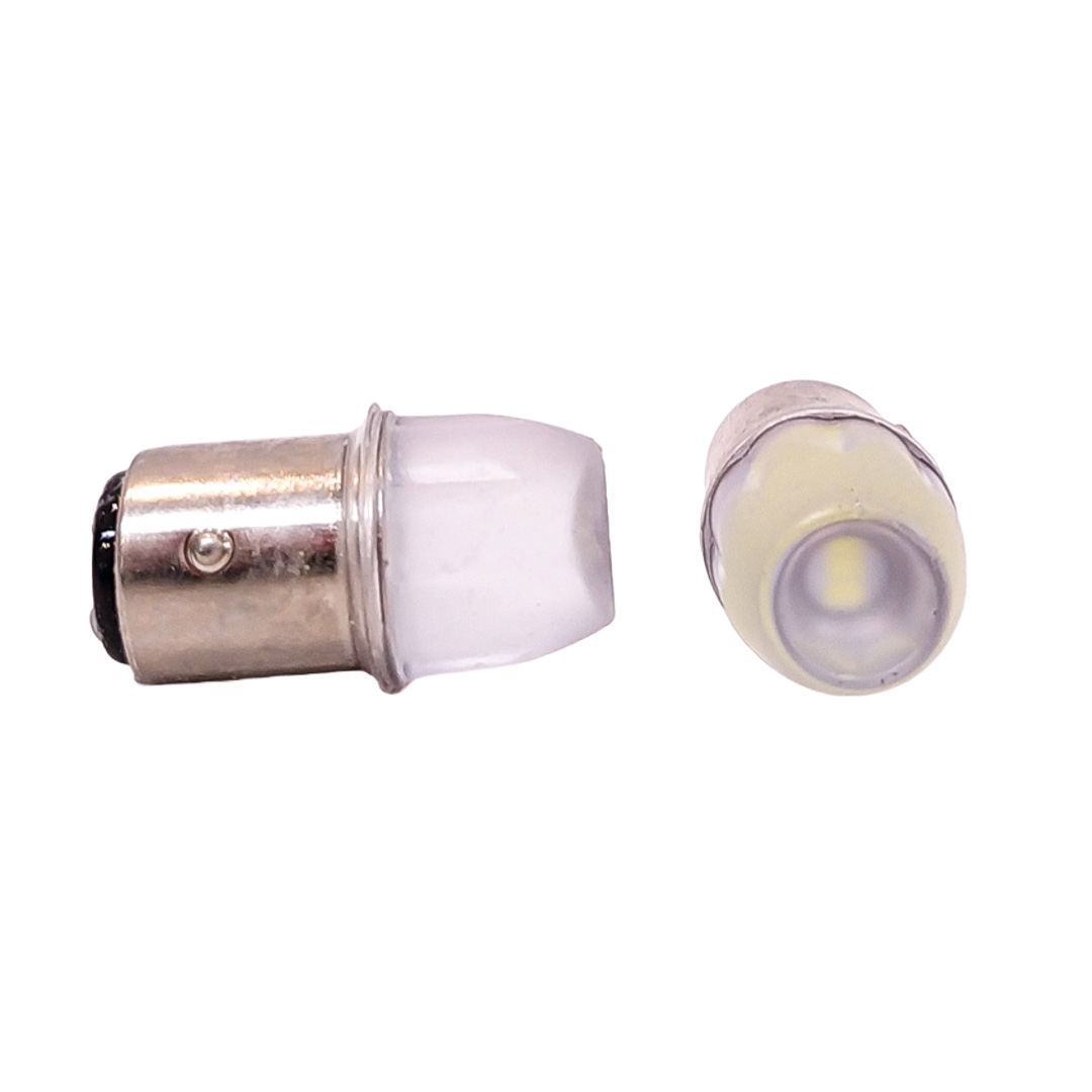 LED SEÑALIZACION CERAMIK BLISTER X2 - 1034 / 1157 / P21/5W LED CERAMIK 5630 FLASH - BLANCO 24V