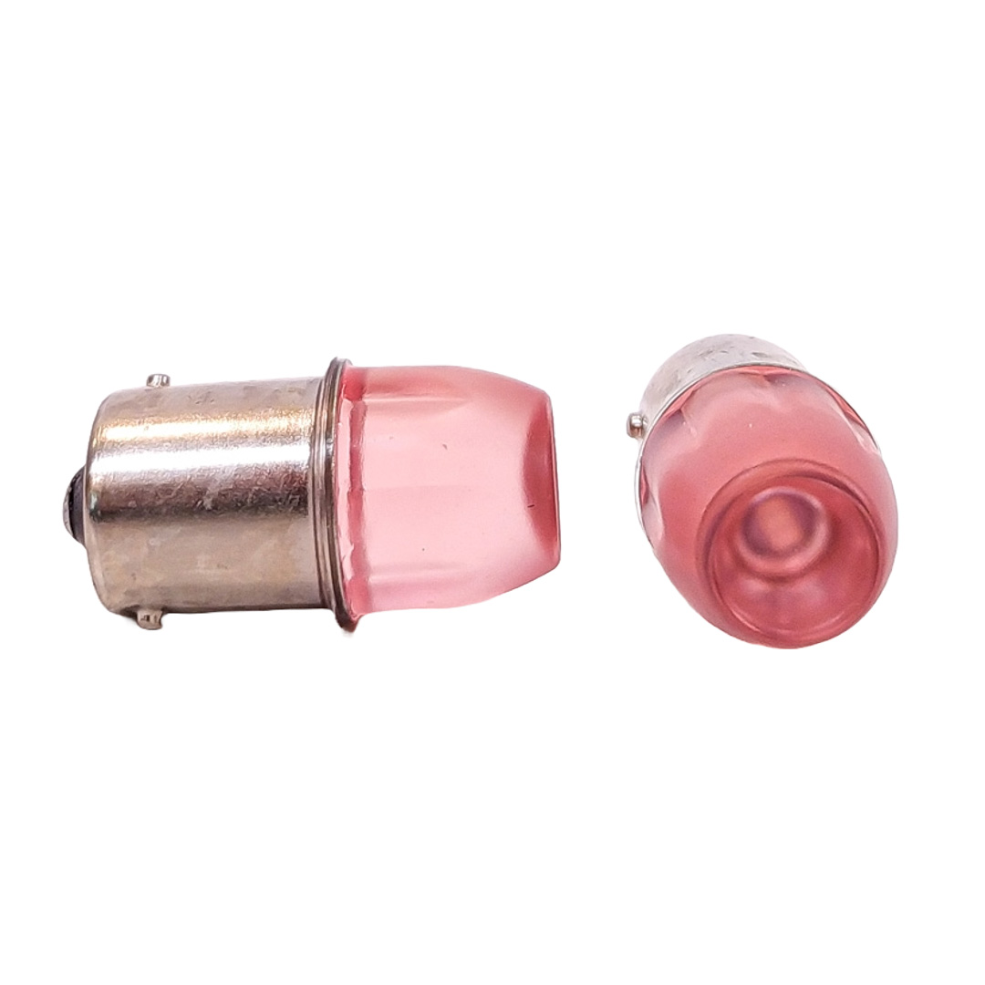 LED SEÑALIZACION CERAMIK BLISTER X 2 67 / 1003 / 1141 - 1156 - P21W LED CERAMIK 5630 ROJO 24V - 2
