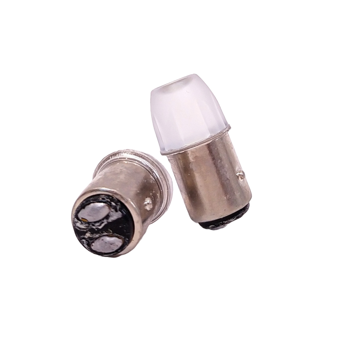 LED SEÑALIZACION CERAMIK BLISTER X2 - 1034 / 1157 / P21/5W LED CERAMIK 5630 FLASH - BLANCO 24V - 2