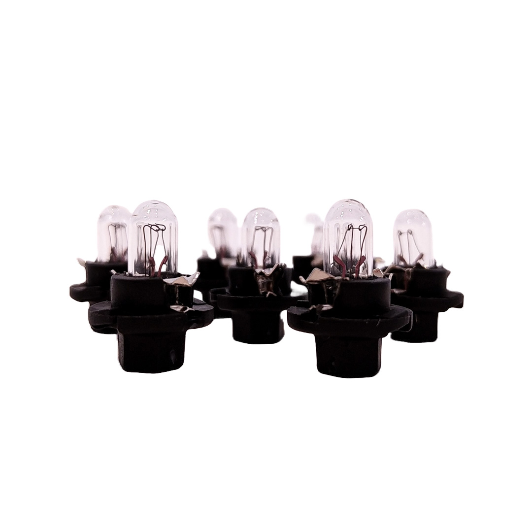 LAMPARAS DE SEÑALIZACION 24V 1.2W BX8.4D 24V 1.2W  BLACK 2721 CON PORTALAMPARA NEGRO  (CODIGO ANTERIOR: 13606KO) CANTIDAD POR CAJA MASTER 5000
