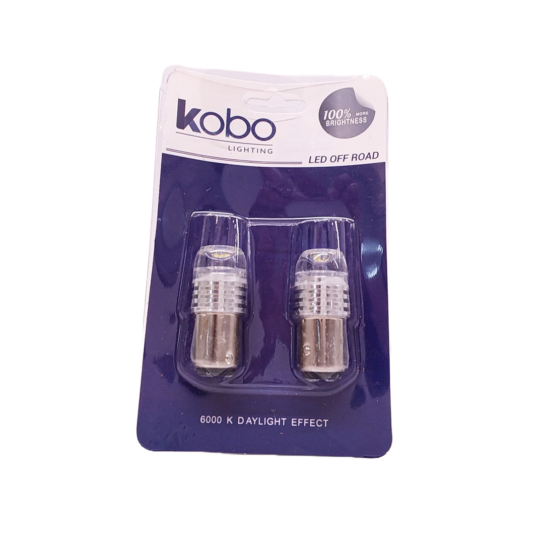 LEDS SEÑALIZACION CERAMIK 1034 - 1157 - P21/5W LED CERAMIK 5630 -BLANCO 24V BLISTER X2