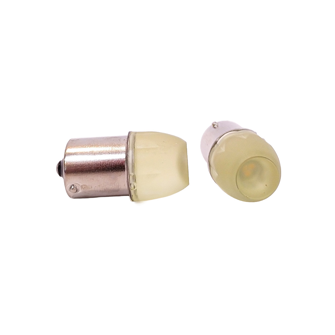 LED SEÑALIZACION CERAMIK BLISTER X 2 - 67 / 1003 / 1141 - 1156 - P21W LED CERAMIK 5630 -AMBAR 12V - BLISTER X 2 UNIDADES