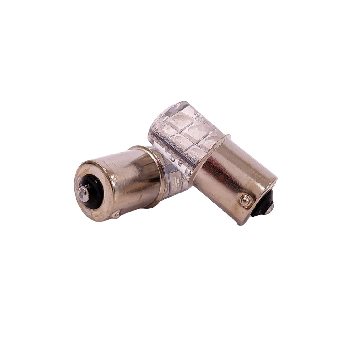 LED SEÑALIZACION SILICA BLISTER X 2 1141 - 1156 - P21W 12 LED COB SILICA - ROJO  12V BLISTER X 2 UNIDADES - 2