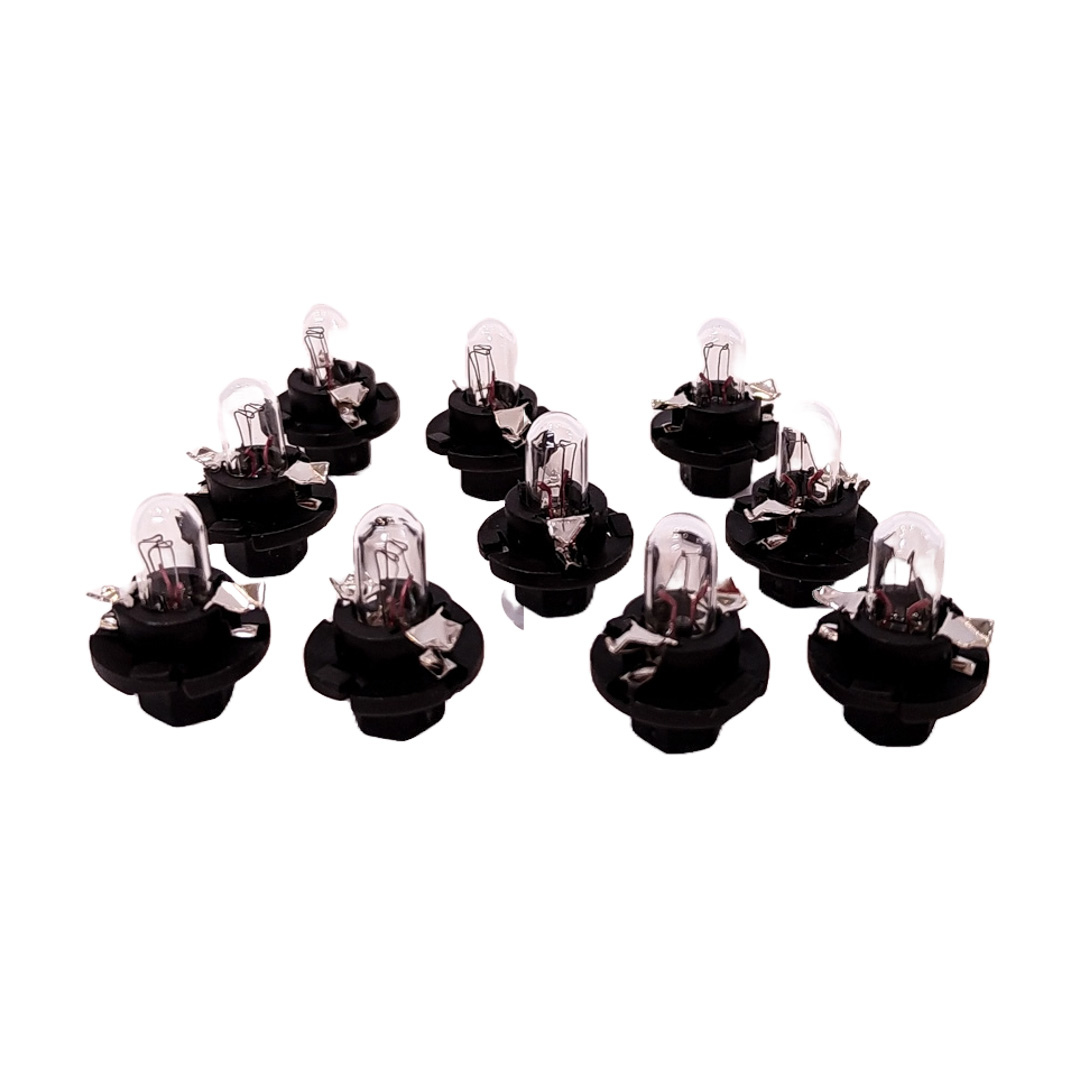 LAMPARAS DE SEÑALIZACION 24V 1.2W BX8.4D 24V 1.2W  BLACK 2721 CON PORTALAMPARA NEGRO  (CODIGO ANTERIOR: 13606KO) CANTIDAD POR CAJA MASTER 5000 - 2