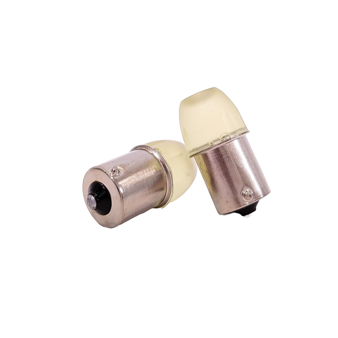 LED SEÑALIZACION CERAMIK BLISTER X 2 - 67 / 1003 / 1141 - 1156 - P21W LED CERAMIK 5630 -AMBAR 12V - BLISTER X 2 UNIDADES - 2
