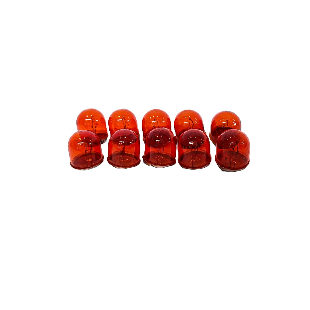LAMPARAS DE SEÑALIZACION 67 12V 10W PATA DEFASADA AMBAR  (CODIGO ANTERIOR: RY10W) CANTIDAD POR CAJA MASTER 1000 - 3