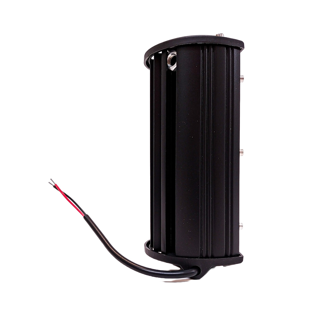 OFF ROAD BARRA DE LED MAX RECTA BARRA DE LED DE 120 WATTS CON DISPLAY 3030 SMD ILMUNIACION  - 16.4 CM DE LARGO COLOR BLANCO  - CARCAZA DE ALUMINIO - HAZ DE LUZ SPOT (CODIGO ANTERIOR: BAR9927BLA) - 3