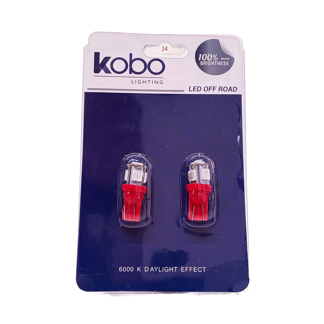 LEDS SEÑALIZACION SMD BLISTER X 2 -2821 - T10 - W5W 5 SMD 5050 - ROJO 12V - BLISTER X 2 UNIDADES - 5