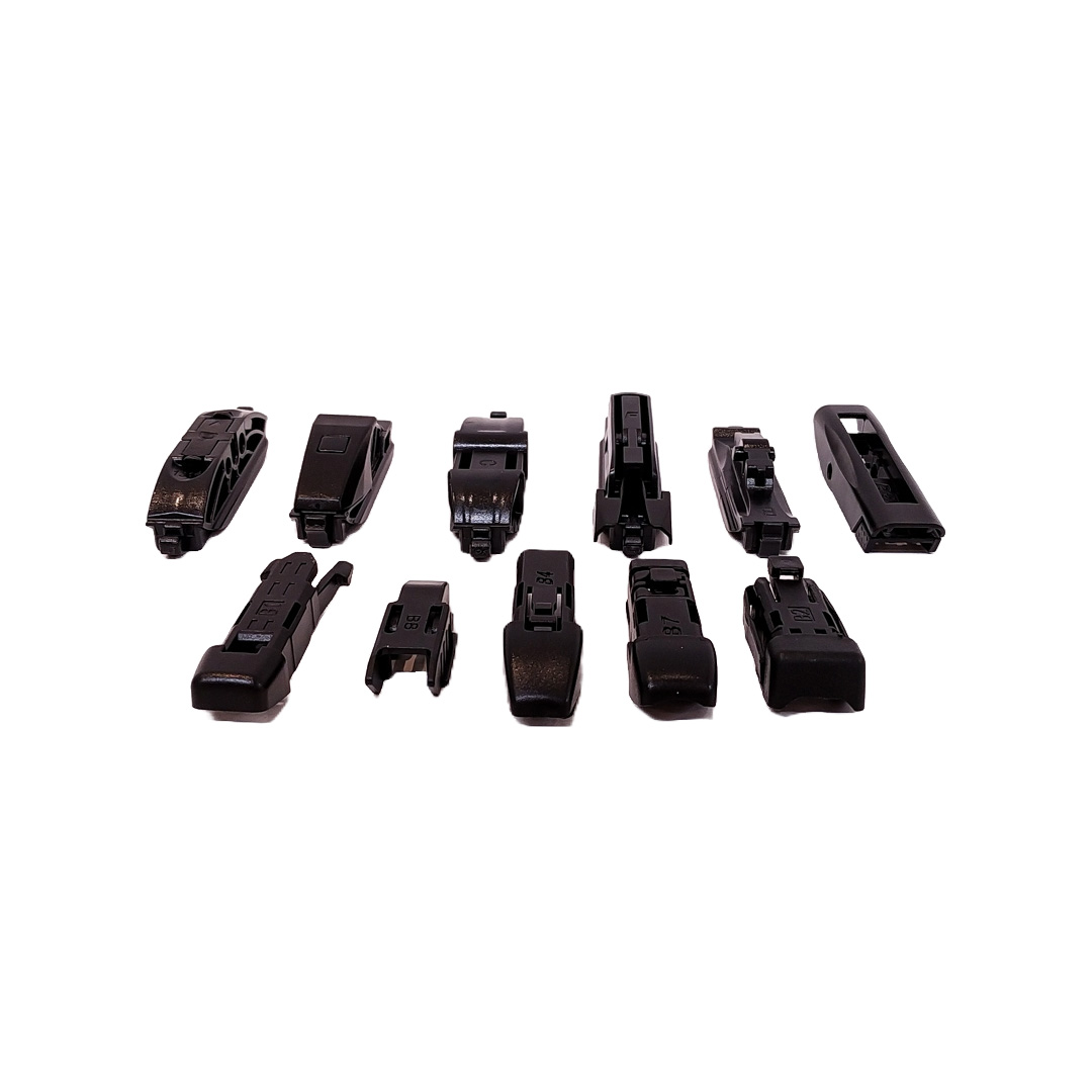 ESCOBILLA FIT UNIVERSAL MULTI FUNCIONAL 18'' CURVA GOMA - INCLUYE ENGANCHES B /B1 /B2/B3 / B4 /B7 /B8/ C /D /E /F (100% APLICACIONES) CANTIDAD POR CAJA MASTER 50 - 4
