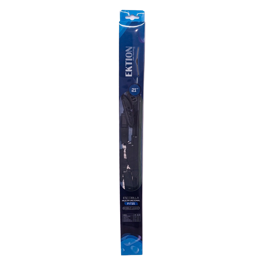 ESCOBILLA FIT UNIVERSAL MULTI FUNCIONAL 21'' CURVA GOMA - INCLUYE ENGANCHES B /B1 /B2/B3 / B4 /B7 /B8/ C /D /E /F (100% APLICACIONES) CANTIDAD POR CAJA MASTER 50