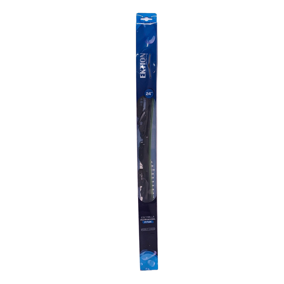 ESCOBILLA FIT UNIVERSAL MULTI FUNCIONAL 24'' CURVA GOMA - INCLUYE ENGANCHES B /B1 /B2/B3 / B4 /B7 /B8/ C /D /E /F (100% APLICACIONES) CANTIDAD POR CAJA MASTER 50