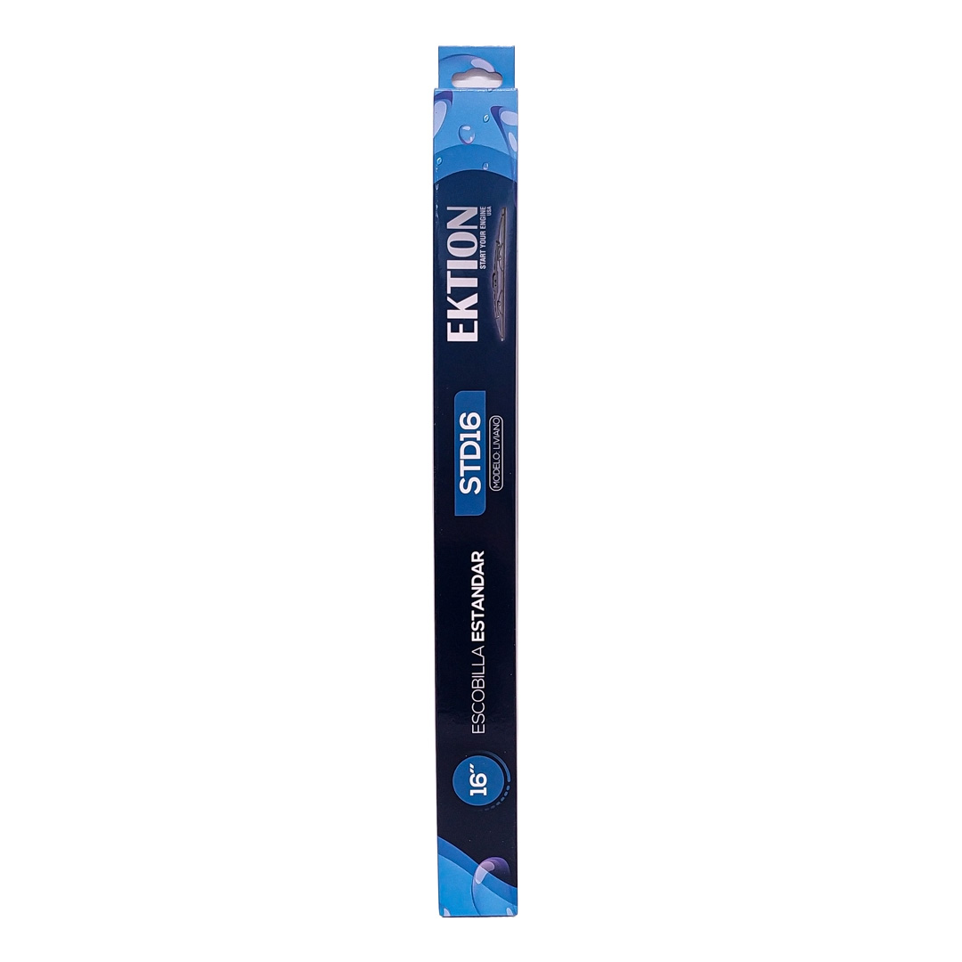 ESCOBILLA FLAT UNIVERSAL ENGANCHE ESTANDAR 16'' CHATA ACERO - ENGANCHE UNIVERSAL CANTIDAD POR CAJA MASTER 50 - 3