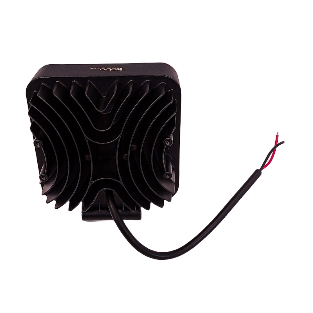 OFF ROAD FARO DE LED FARO DE 9 LED CUADRADO 27 WATTS 6CM PROFUNDIDAD BLANCO 12V - 24V ILUMINACION SPOT CANTIDAD POR CAJA MASTER 40 - 7