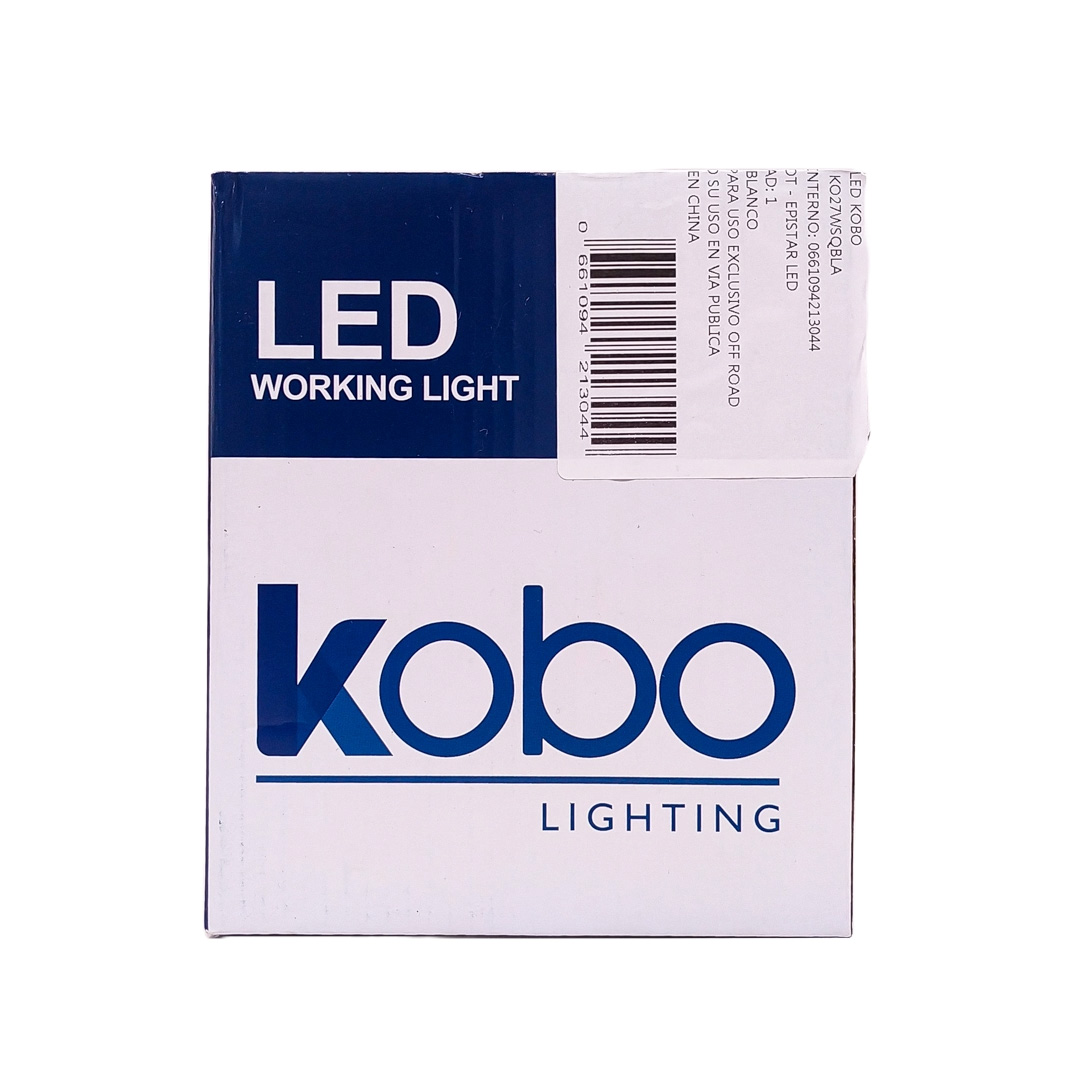 OFF ROAD FARO DE LED FARO DE 9 LED CUADRADO 27 WATTS 6CM PROFUNDIDAD BLANCO 12V - 24V ILUMINACION SPOT CANTIDAD POR CAJA MASTER 40 - 9