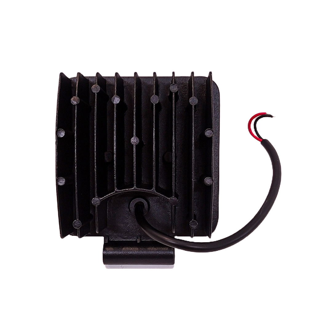 OFF ROAD FARO DE LED FARO DE 16 LED CUADRADO 48 WATTS 6CM PROFUNDIDAD AZUL 12V - 24V ILUMINACION SPOT - 9
