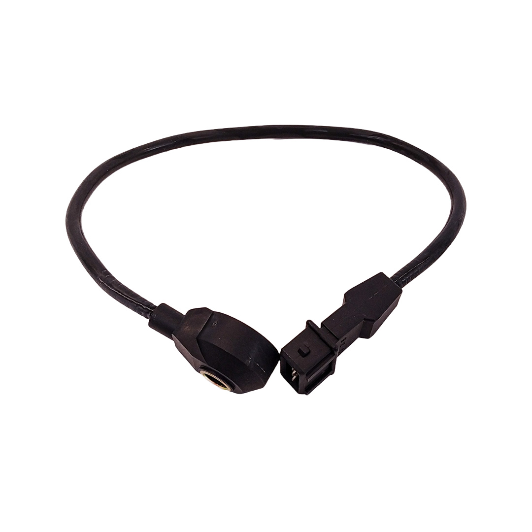 SENSORES DE DETONACION FISPA 12024/ VOLKSWAGEN BORA - GOL - GOLF 2.0- NEW BEETLE - PASSAT 2.8 V6 - AUDI A3/  OEM 037905377 - 037905377A - 330001004R - 330001005R - 5WM1530 - 0261231075- M2121 - 064835012010 con cable 35 cm - 2