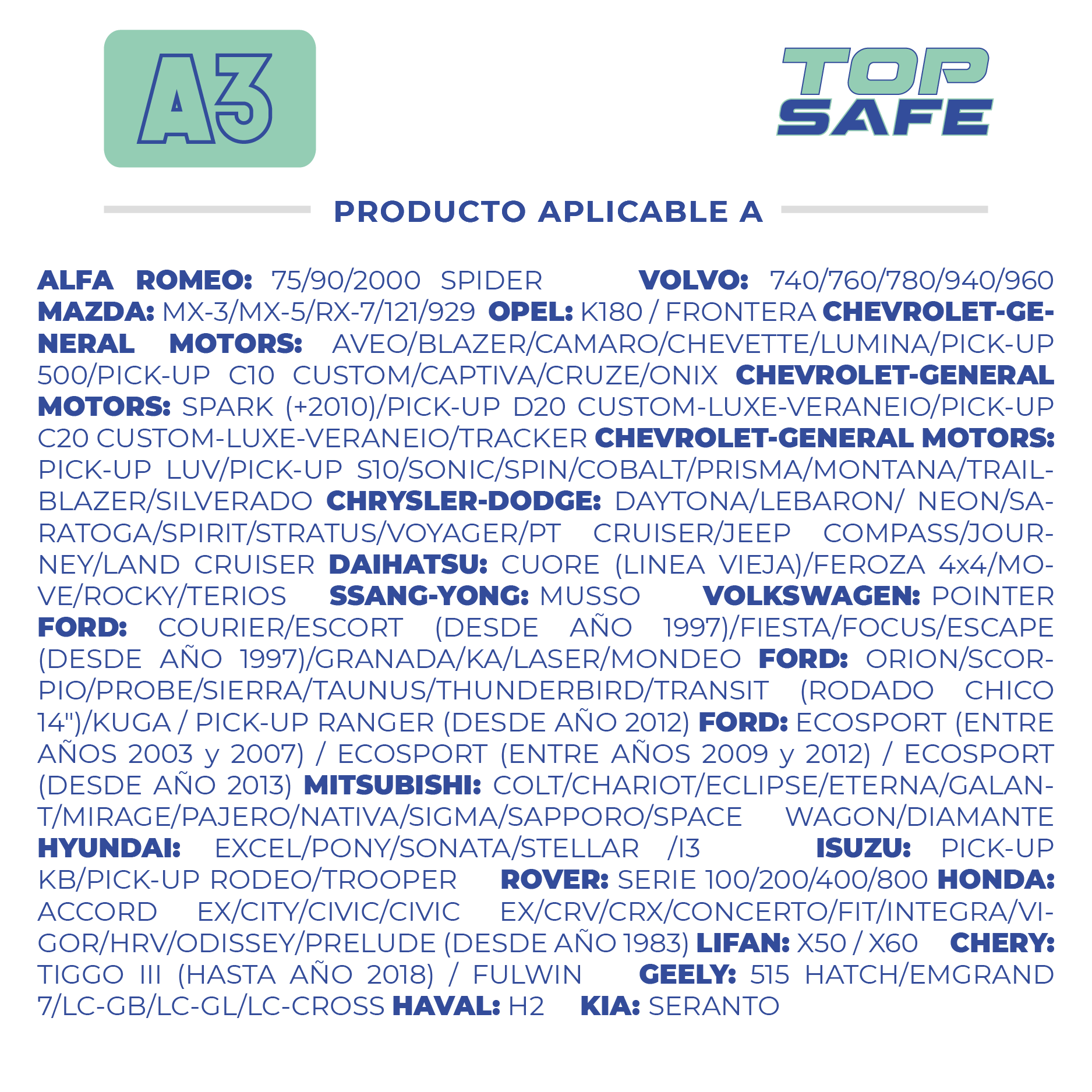 CONJUNTO DE TUERCAS ANTIRROBO CONJUNTO DE 4 TUERCAS + 2 LLAVES MEDIDAS  PASO DE ROSCA 12X1.5, HEXAGONO 19MM, LARGO 18MM. MARCAS: ALFA ROMEO / VOLVO / MAZDA / OPEL / CHEVROLET-GENERAL MOTORS / CHRYSLER-DODGE / DAIHATSU / SSANG-YONG / VOLKSWAGEN / FORD / MITSUBISHI / HYUNDAI / ISUZ - 6