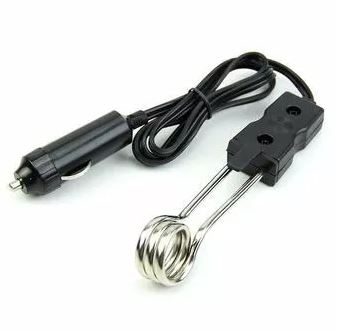 ACCESORIO PARA CELULAR RESISTENCIA DE CALOR PARA AGUA 12V / 24V NEGRO