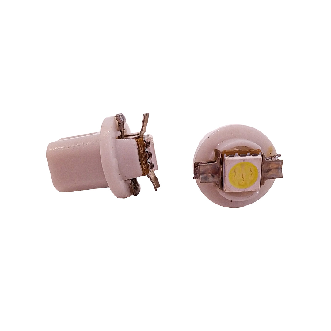 LEDS SEÑALIZACION SMD BLISTER X 2 2722 1 SMD 5050 - 24 V CON PORTALAMPARA COLOR: BLANCO BLISTER X 2 UNIDADES