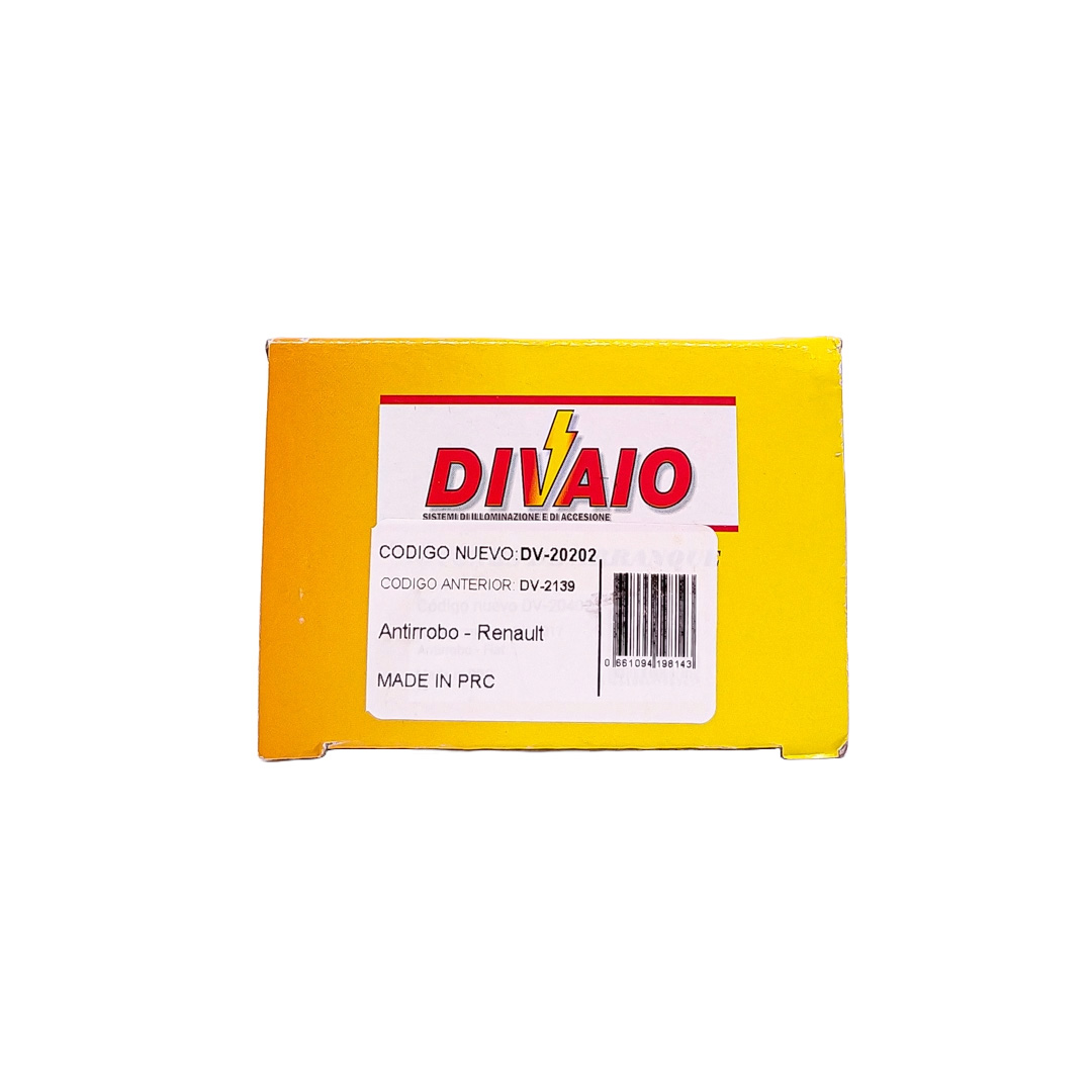 ANTIRROBO (CODIGO ANTERIOR: DV-2139) ANTIRROBO RENAULT TWINGO