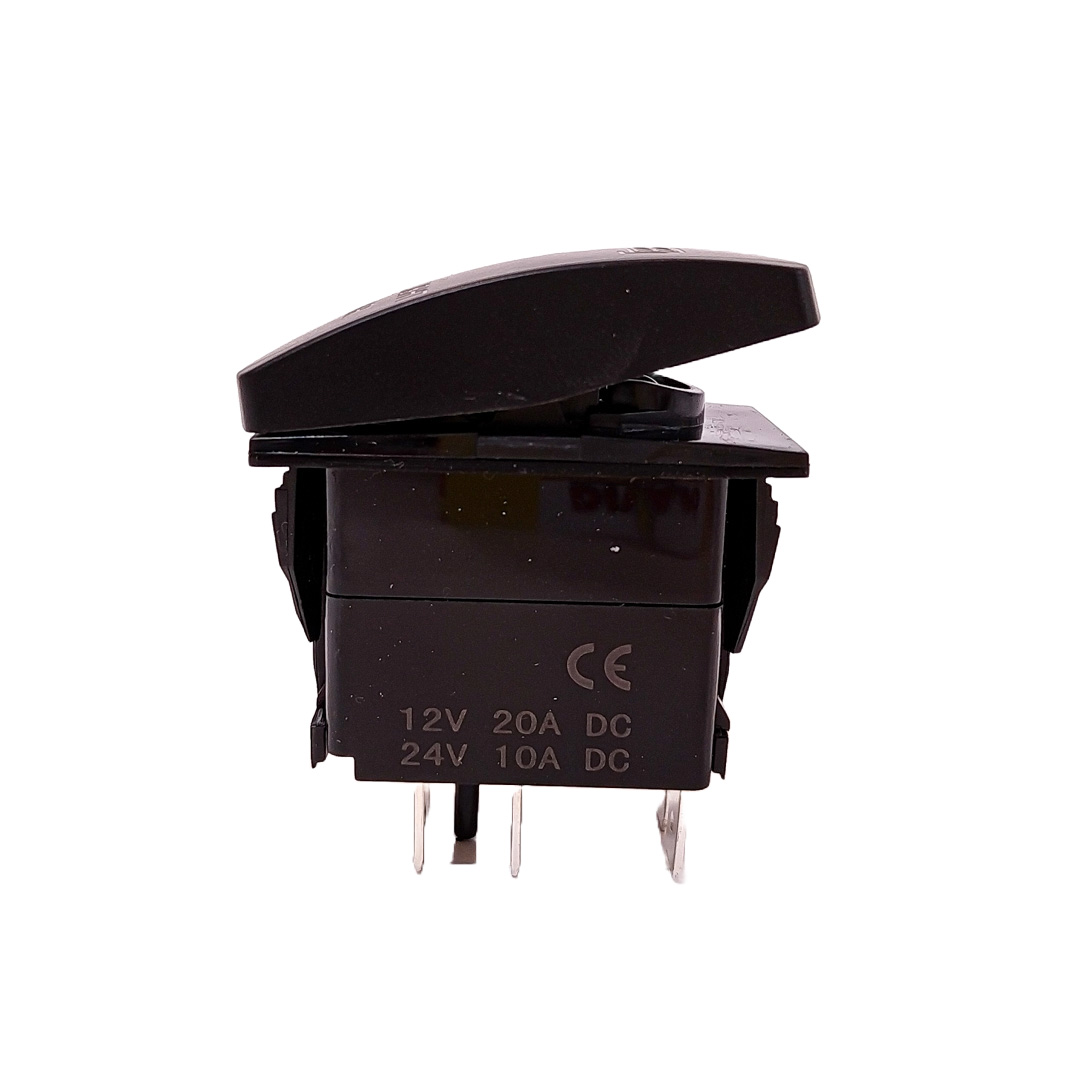 INTERRUPTOR BASCULANTE VOLTAJE DE ENTRADA: 12V-24V FUNCIÓN: ON / OFF (OPCIONAL) 5 PINES (OPCIONAL) MATERIAL: ABS + COBRE INTERRUPTOR BASCULANTE CON PATRÓN DE GRABADO LÁSER Y 2 LUCES LED - 2