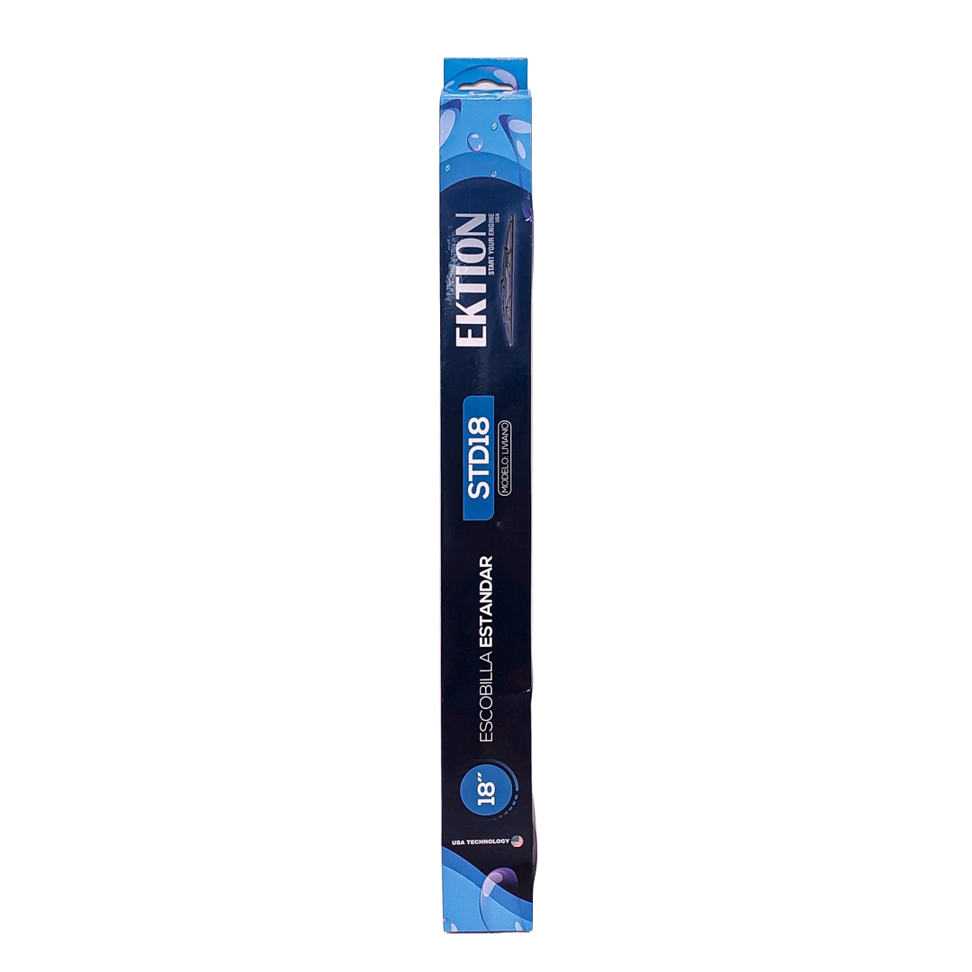 ESCOBILLA FLAT UNIVERSAL ENGANCHE ESTANDAR 18'' CHATA ACERO - ENGANCHE UNIVERSAL CANTIDAD POR CAJA MASTER 50 - 3