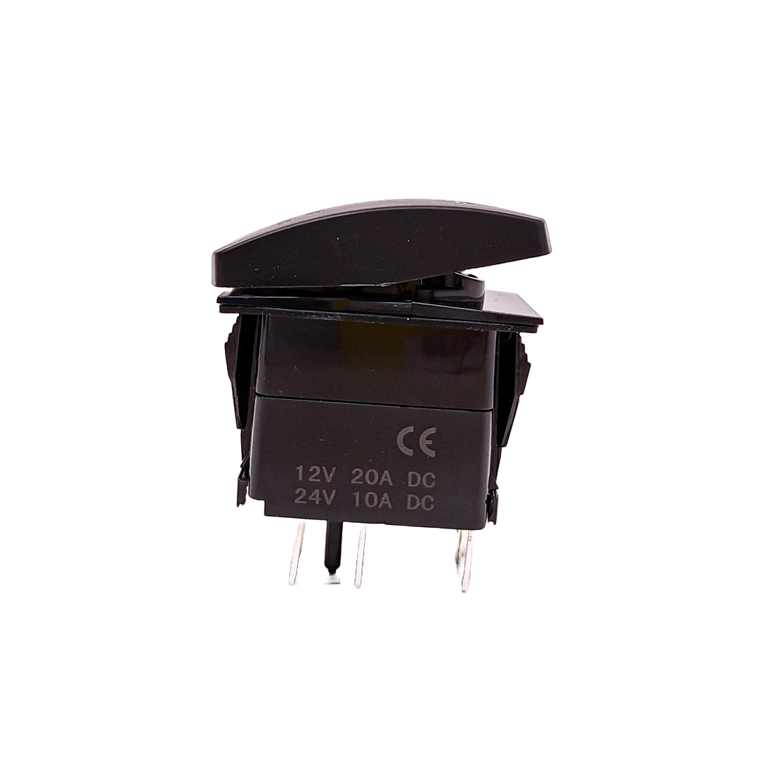 INTERRUPTOR BASCULANTE VOLTAJE DE ENTRADA: 12V-24V FUNCIÓN: ON / OFF (OPCIONAL) 5 PINES (OPCIONAL) MATERIAL: ABS + COBRE INTERRUPTOR BASCULANTE CON PATRÓN DE GRABADO LÁSER Y 2 LUCES LED - 2