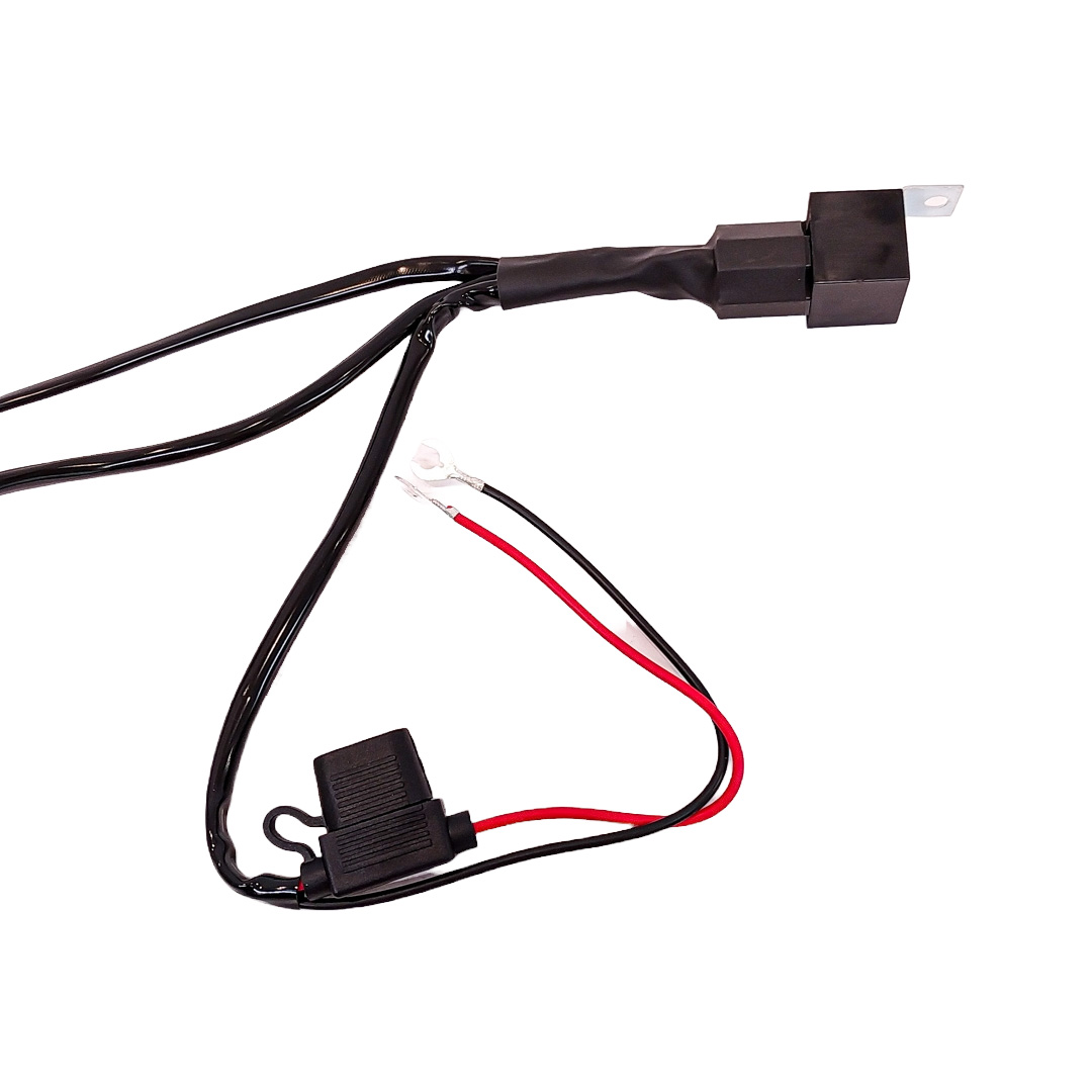CABLEADO DE INSTALACION LED KIT DE CABLEADO DE INSTALACION PARA FAROS, BARRAS Y FAROS AUXILIARES POTENCIA HASTA 180W, CABLE DE 2 METROS CANTIDAD POR CAJA MASTER 70 - 2