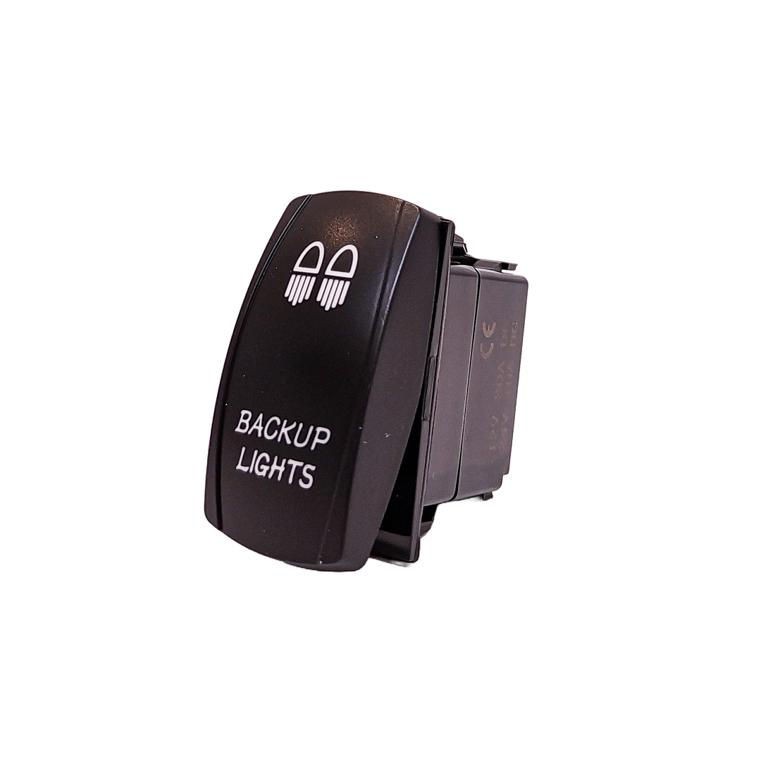 INTERRUPTOR BASCULANTE VOLTAJE DE ENTRADA: 12V-24V FUNCIÓN: ON / OFF (OPCIONAL)5 PINES (OPCIONAL)MATERIAL: ABS + COBREINTERRUPTOR BASCULANTE CONPATRÓN DE GRABADO LÁSER Y 2 LUCES LED - 3
