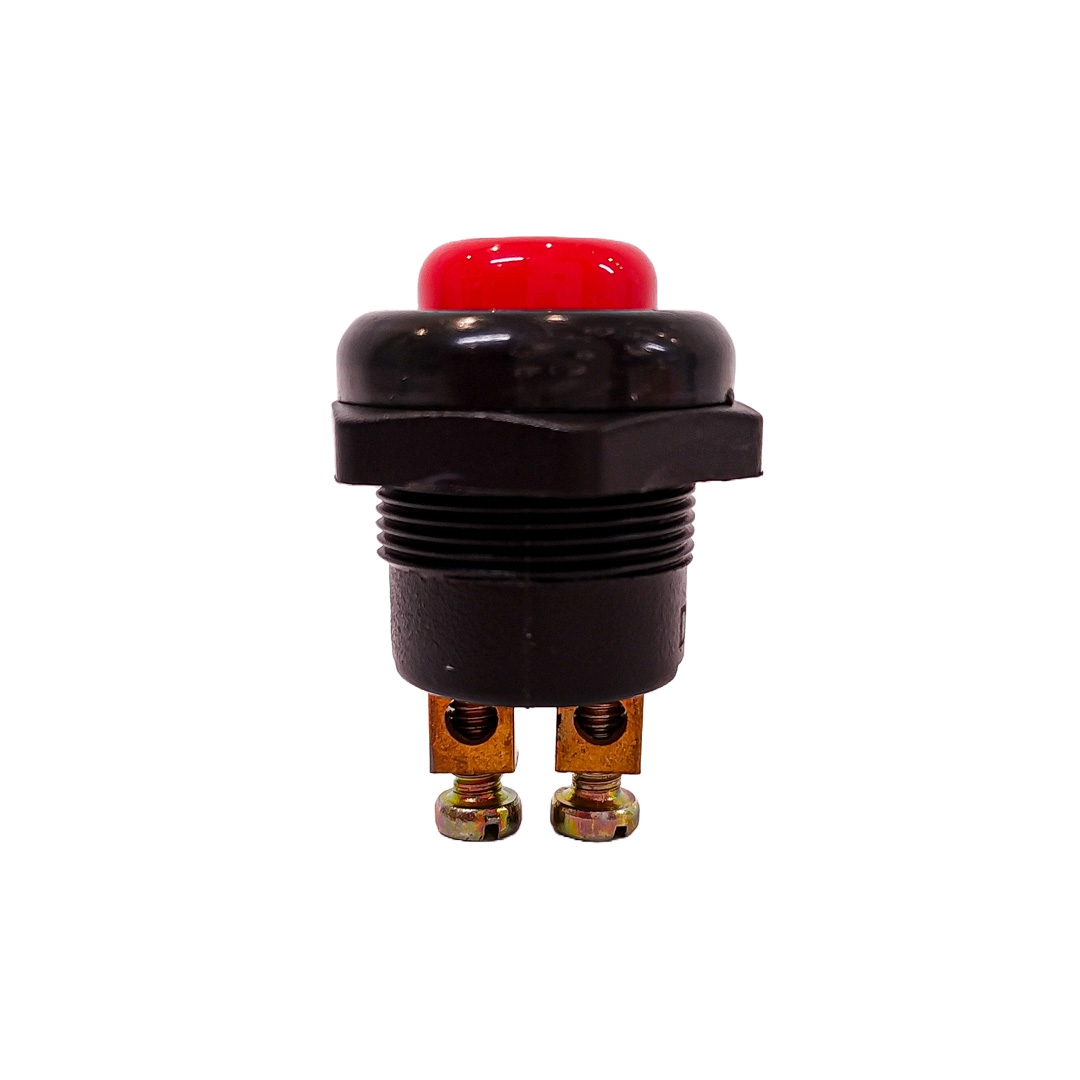 BOTON DE ARRANQUE (CODIGO ANTERIOR: DV-1136) BOTON DE ARRANQUE PLASTICO ROJO CANTIDAD POR CAJA MASTER 500