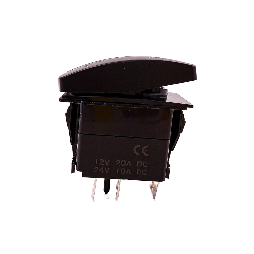 INTERRUPTOR BASCULANTE VOLTAJE DE ENTRADA: 12V-24V FUNCIÓN: ON / OFF (OPCIONAL) 5 PINES (OPCIONAL) MATERIAL: ABS + COBRE INTERRUPTOR BASCULANTE CON PATRÓN DE GRABADO LÁSER Y 2 LUCES LED - 3