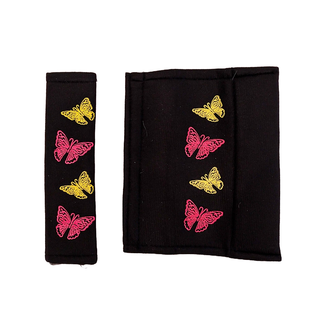 CUBRE VOLANTE MODELO BUTTERFLY MARIPOSAS 38*8.2CM 25 UNIDADES POR CAJA - 2