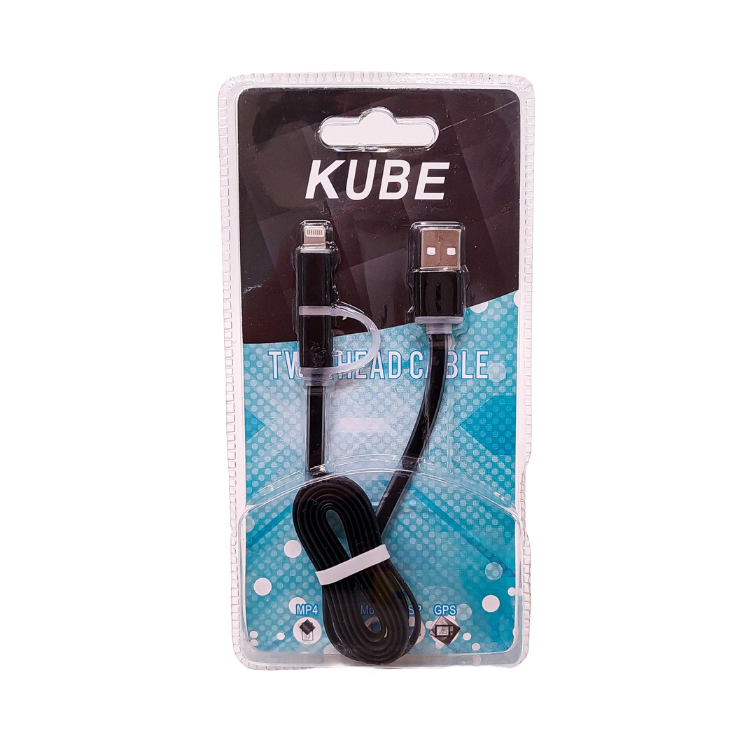 CABLE 2 EN 1 - 1M CABLE 2 EN 1 - 1M NEGRO - 4