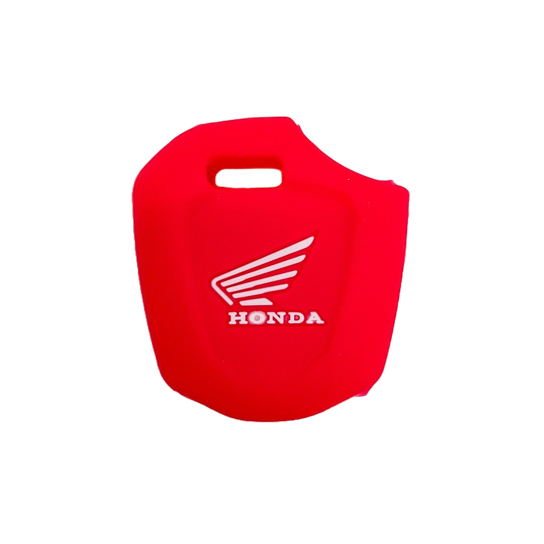 CUBRE LLAVE DE SILICONA HONDA MOTOS - COLOR ROJO - 2
