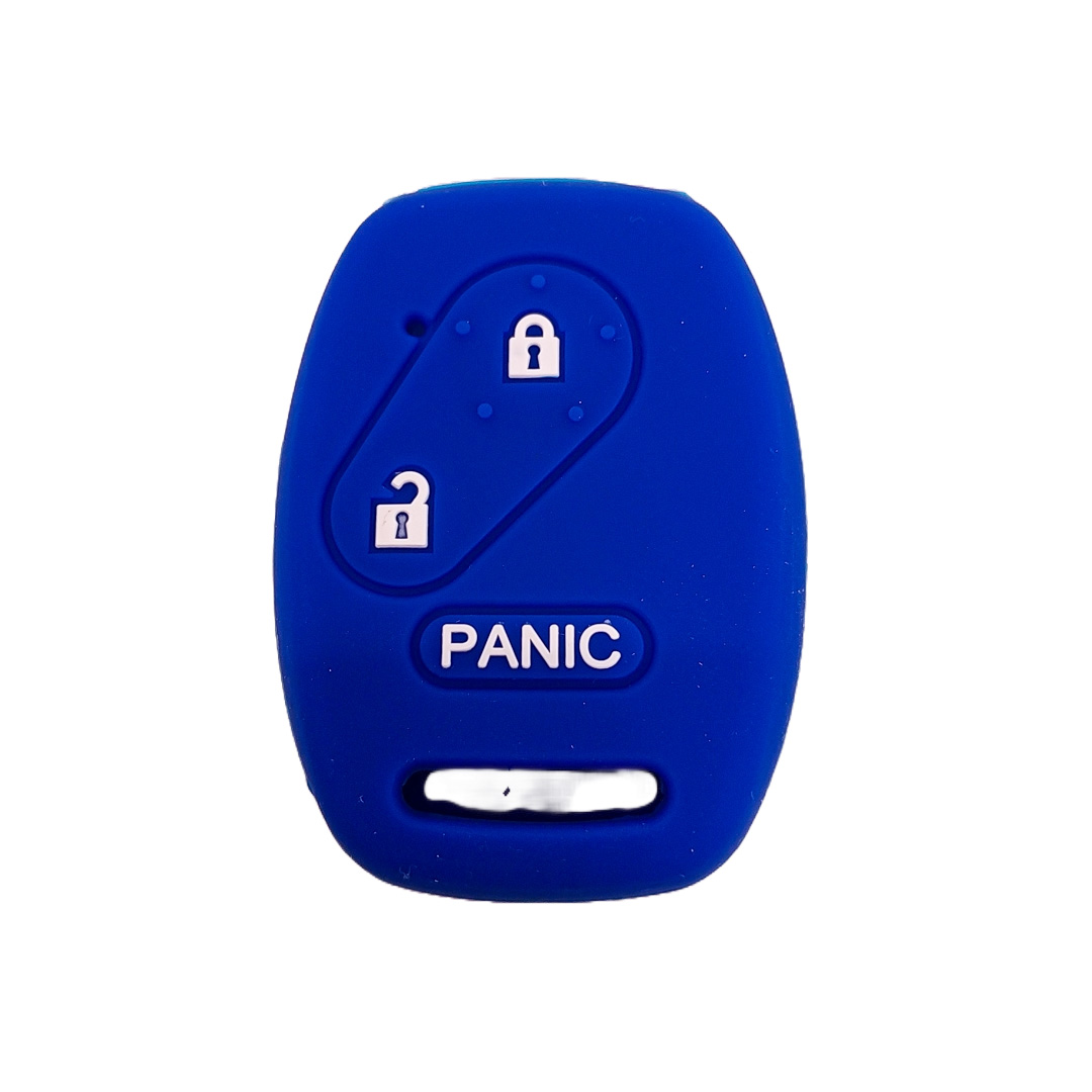 CUBRE LLAVE DE SILICONA HONDA FIR - CITY - CRV - CIVIC BLUE - 3