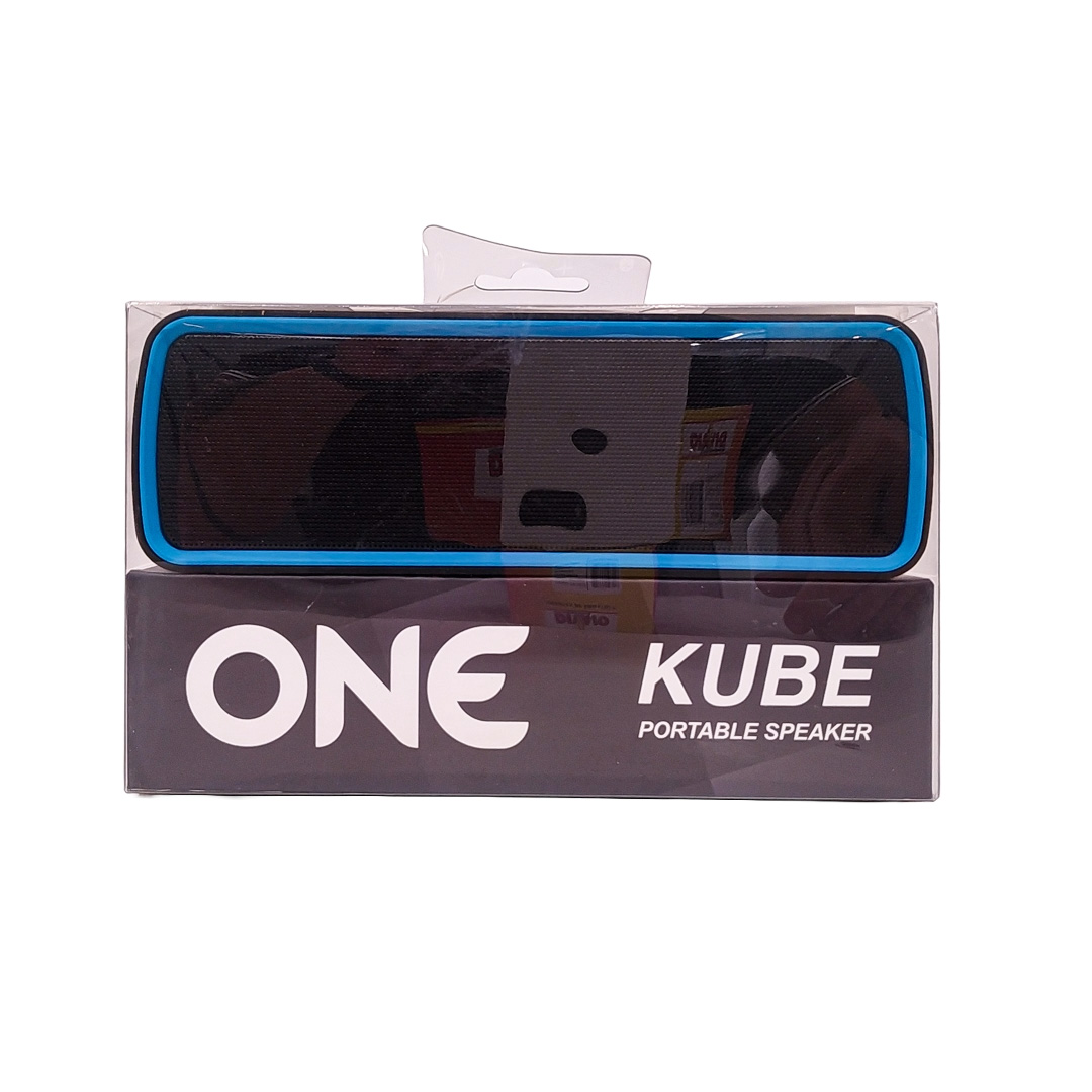 PARLANTE RECTANGULO COLORES PARLANTE RECTANGULO COLORES NEGRO CON DETALLE AZUL - 3