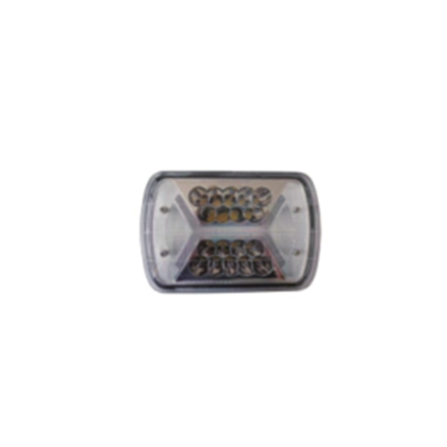 OFF ROAD FARO DE LED UNIVERSAL LUZ MULTILED BLANCA Y AMBAR CON FUNCION ALTA Y BAJA  9V-36V 140 WATTS  MEDIDAS 7"