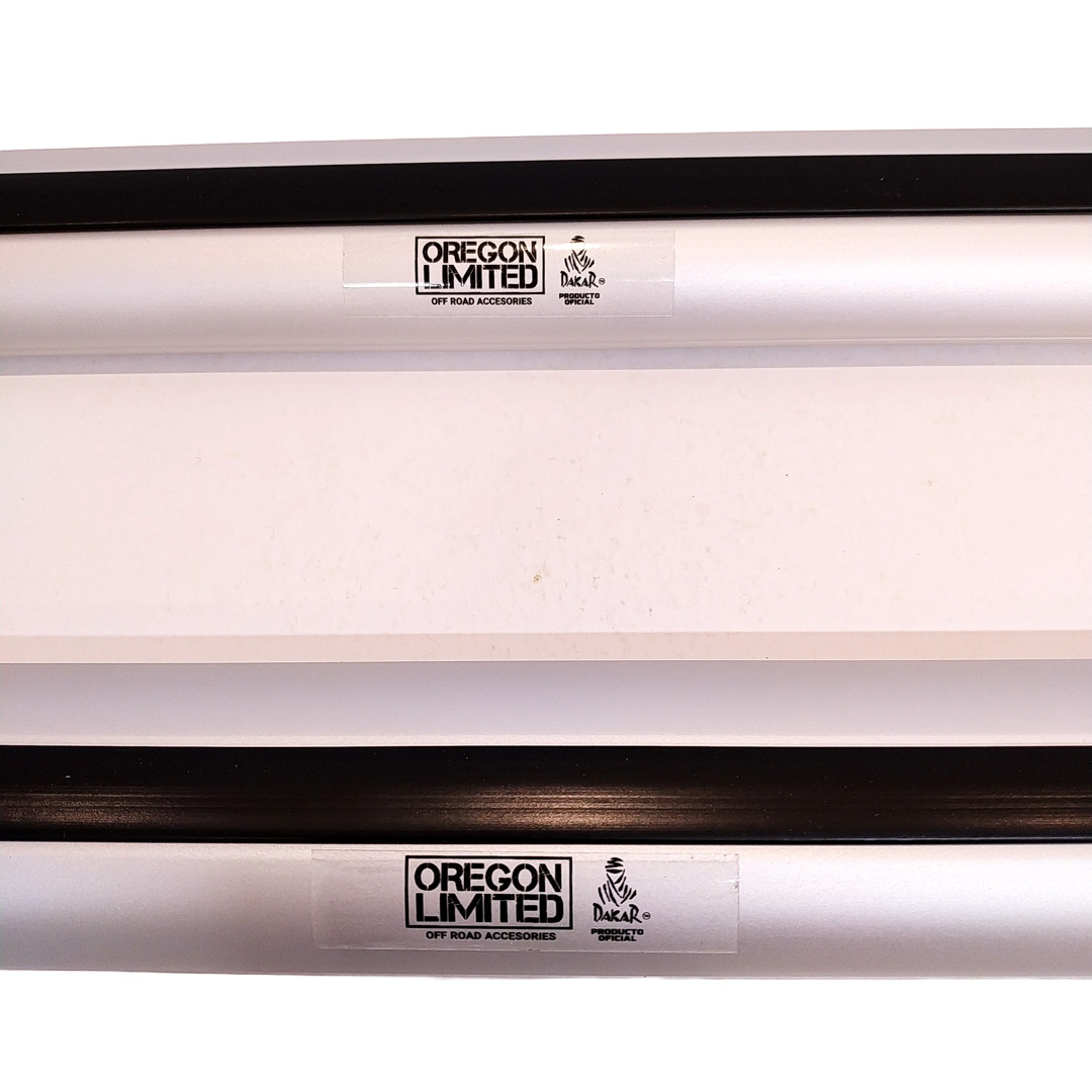 PORTAEQUIPAJE DE TECHO UNIVERSAL DE ALUMINIO OVALADO PLATEADO 1.20 METROS CON LLAVE - 3