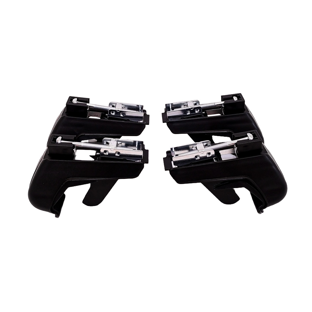 PORTAEQUIPAJE DE TECHO UNIVERSAL DE ALUMINIO OVALADO PLATEADO 1.20 METROS CON LLAVE - 7