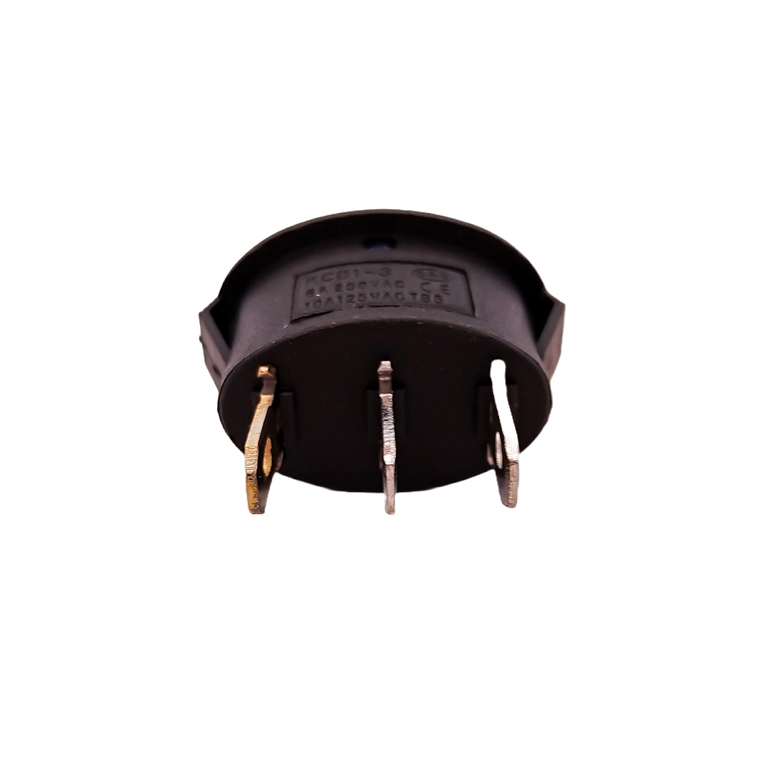 INTERRUPTOR BASCULANTE INTERRUPTOR BASCULANTE 12V-24V - 3 PIN ENCENDIDO APAGADO INDICADOR LED: AZUL - 2