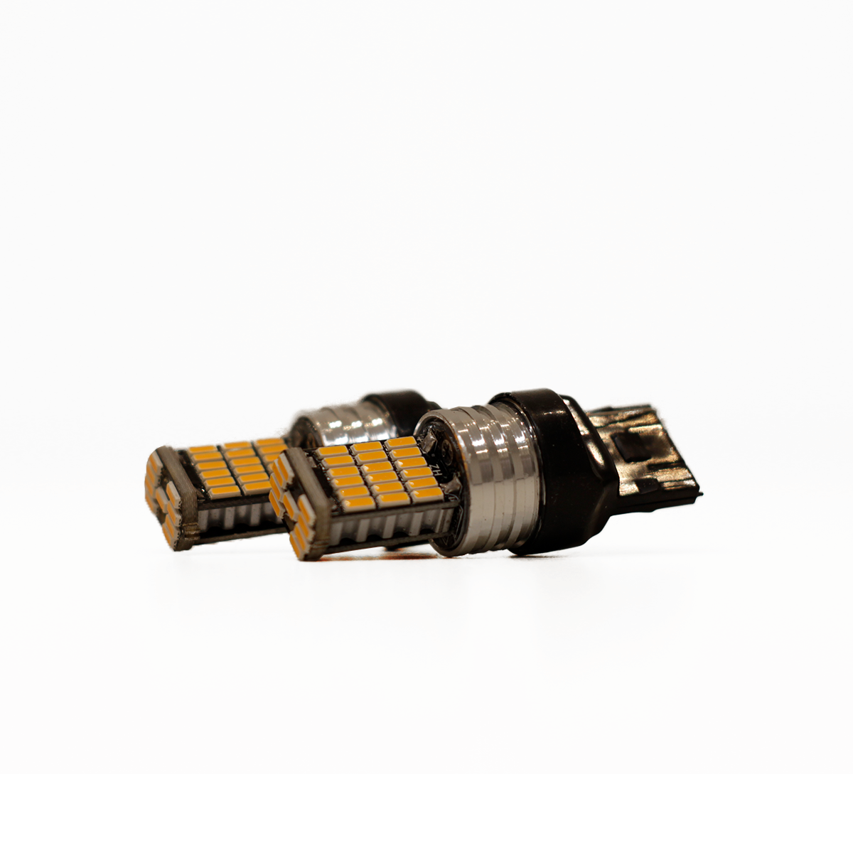 LED SEÑALIZACION CSP CANBUS BLISTER X 2 - 7440 - 12065 W21W 1 POLO SIN CULOTE 144 LED - AMBAR - BLANCO 12V - 2