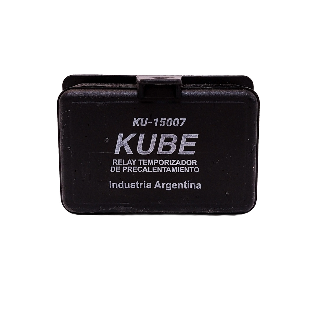 RELAY TEMPORIZADOR CAJA TEMPORIZADORA PARA MOTORES DIESEL FIAT COLOR NEGRO