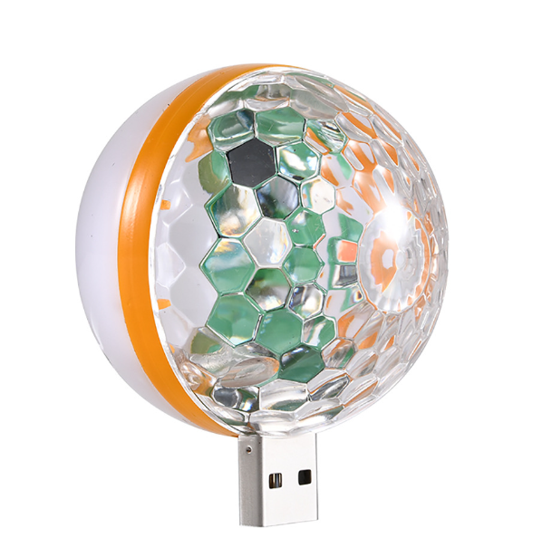 LUZ LED DECORATIVA LUZ INTERIORRGB DECORATIVA TIPO BOLICHE CON CONEXION USB