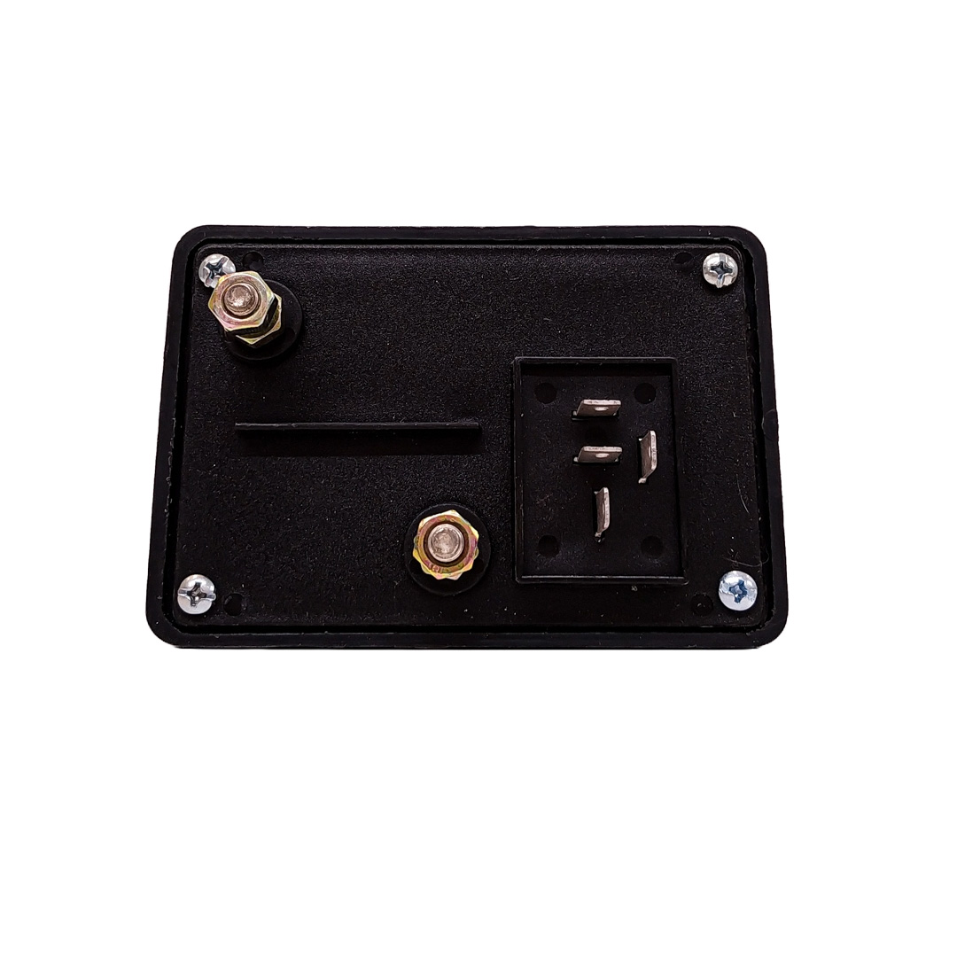 RELAY TEMPORIZADOR CAJA TEMPORIZADORA PARA MOTORES DIESEL FIAT COLOR NEGRO - 2
