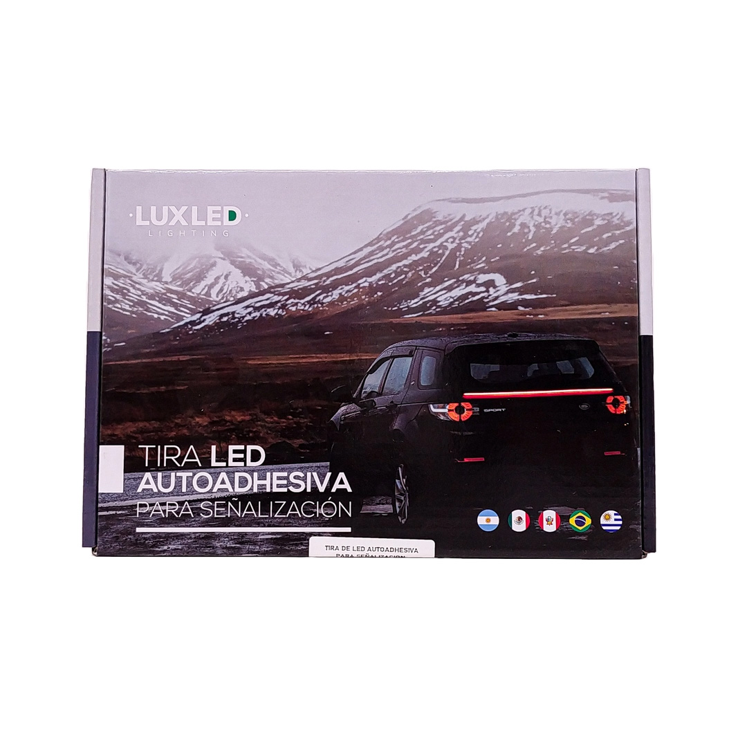 TIRA DE LED DRL TIRA DE LED AUTOADHESIVA PREMIUM PARA SEÑALIZACION DRL COLOR ROJO 3 CHIP- 1,2M POSICIÓN/GIRO/STOP Y MARCHA ATRÁS - 3