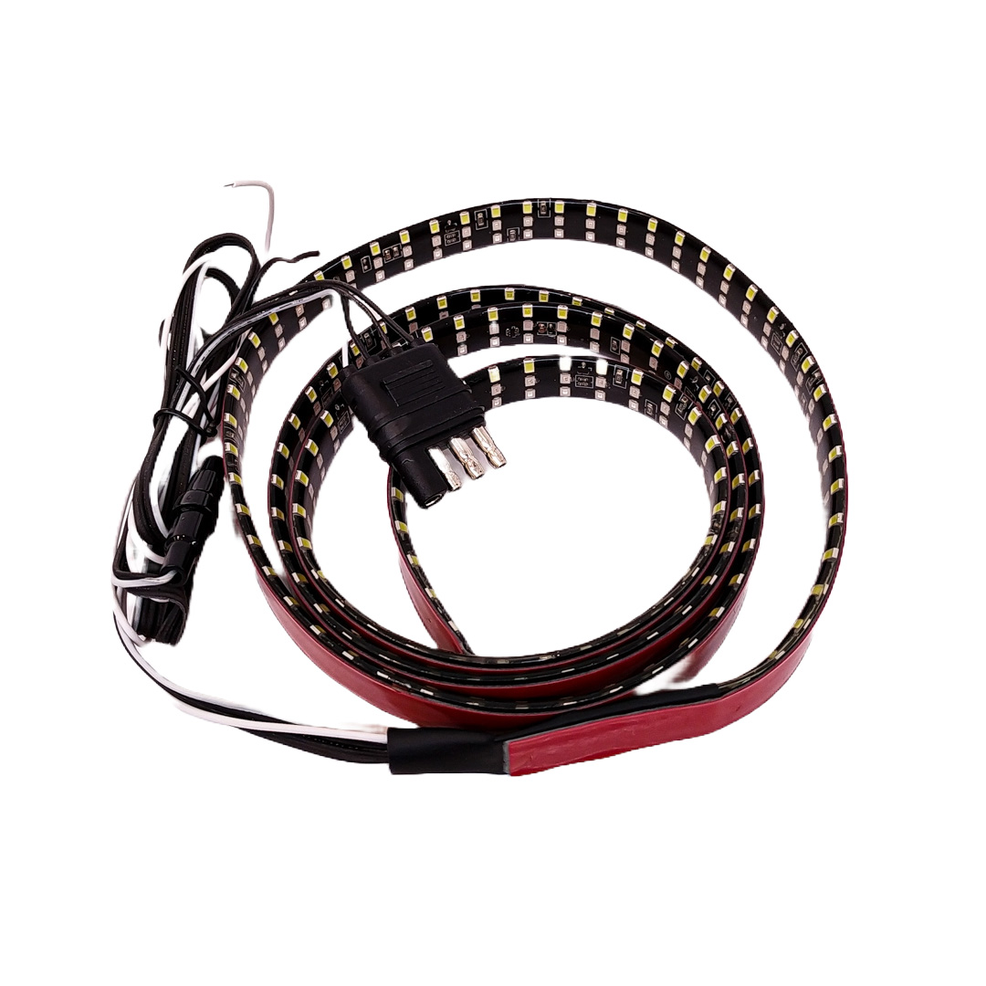 TIRA DE LED DRL TIRA DE LED AUTOADHESIVA PREMIUM PARA SEÑALIZACION DRL COLOR ROJO FLECHA - 1,5M