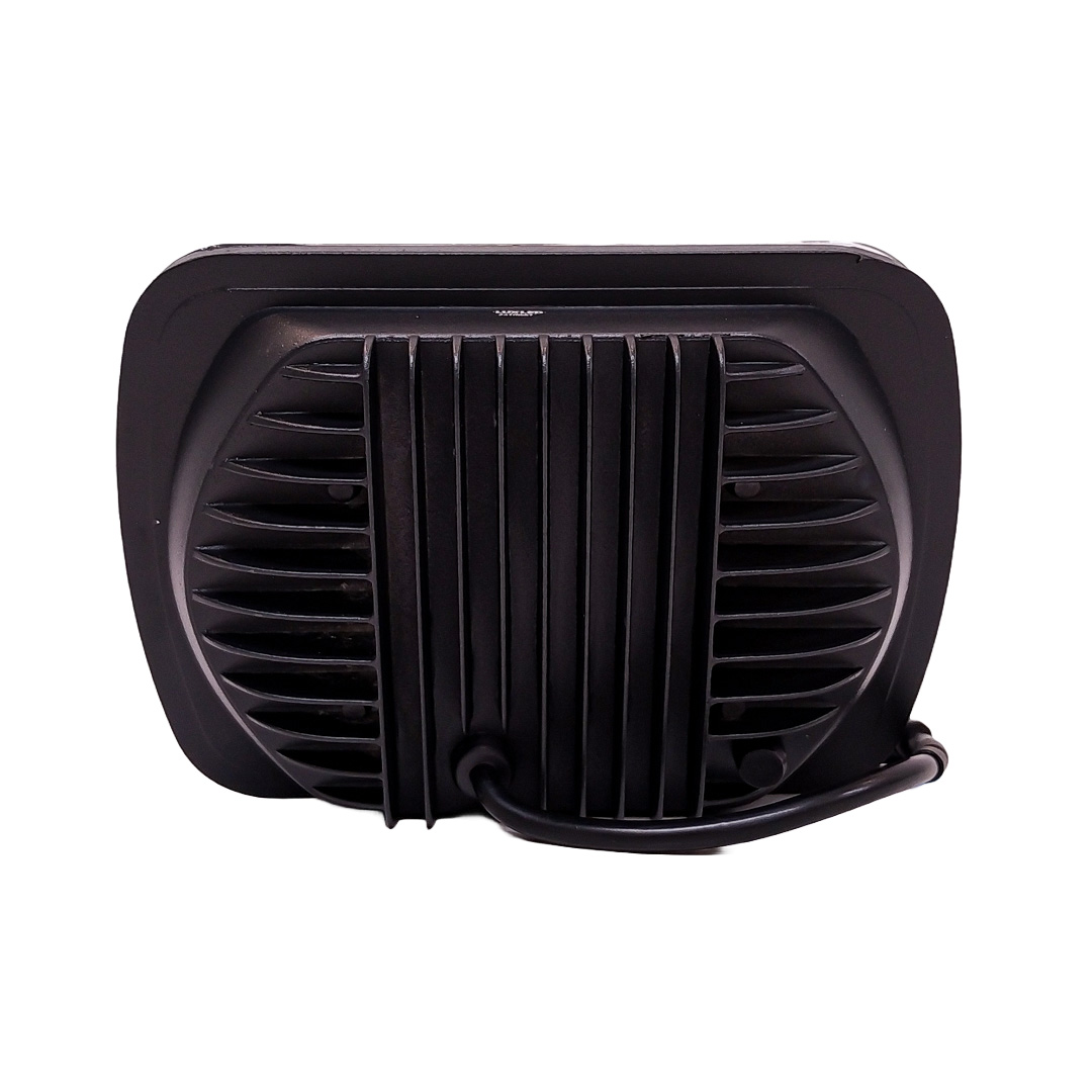 OFF ROAD FARO DE LED UNIVERSAL LUZ MULTILED BLANCA Y AMBAR CON FUNCION ALTA Y BAJA  9V-36V 140 WATTS  MEDIDAS 7" - 4