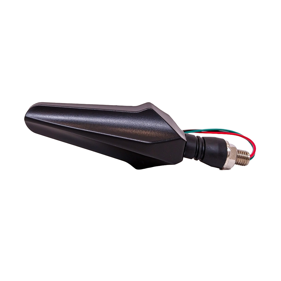OFF ROAD FARO DE LED UNIVERSAL - LUZ DE GIRO GIRO PARA MOTO CON LUZ LED RUNNING BLANCA Y LUZ DE GIRO AMBAR 12V  - JUEGO DE 2 UNIDADES MEDIDAS 145*90 (mm) - 5