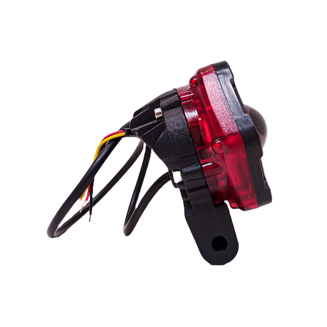 OFF ROAD FARO DE LED UNIVERSAL LUZ LED BLANCA ESTABLE CON FUNCION FLASH Y OJO DE ANGEL ROJO 9V-36V 1 LED - 40 WATTS MEDIDAS 58*65*100(mm)